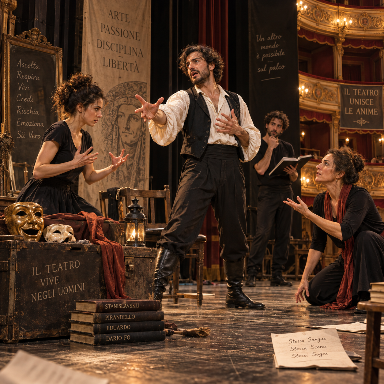 Tecniche di recitazione teatrale: esercizi e consigli per migliorare in scena